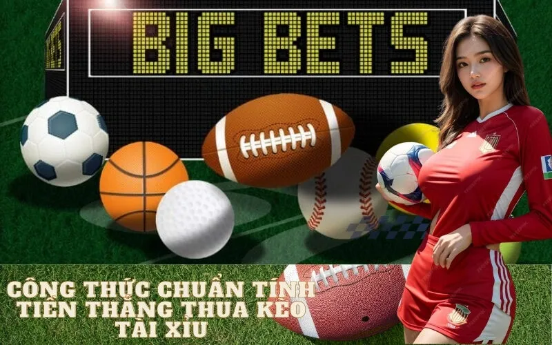 Công thức chuẩn tính tiền thắng thua Kèo Tài Xỉu